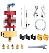 5Aplusreprap Upgrade Ender 3 Hotend, CR10 J-Head Hotend, Assembled Extruder 3D Printer Hot end Ki...