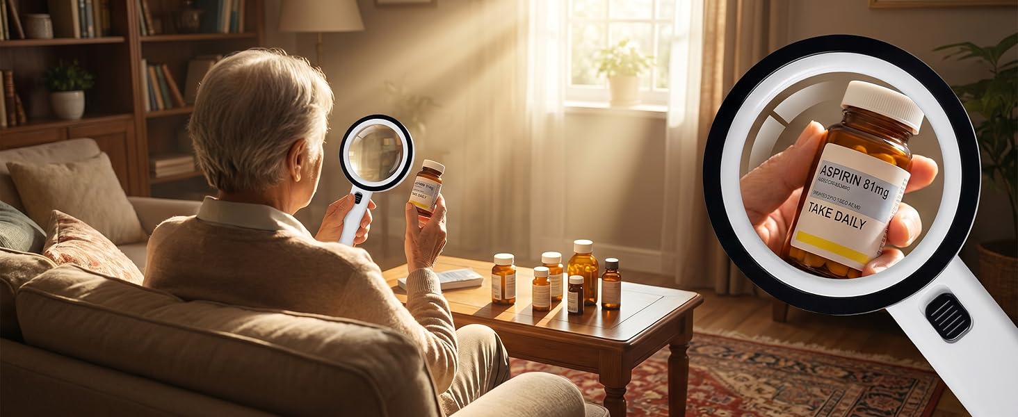 magnifying glasses magnifying glass for reading magnifying glasses for close work lighted magnifying