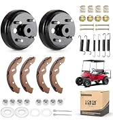 10L0L Golf Cart Brake Maintenance/Repair Kit for EZGO, | Rear Brake Drum Kit for EZGO TXT PDS Ele...
