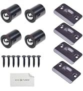 Eco-Fused Adjustable Door Ball Catch - Oil-Rubbed Bronze Ball Bearing Hardware with Spring - Comp...