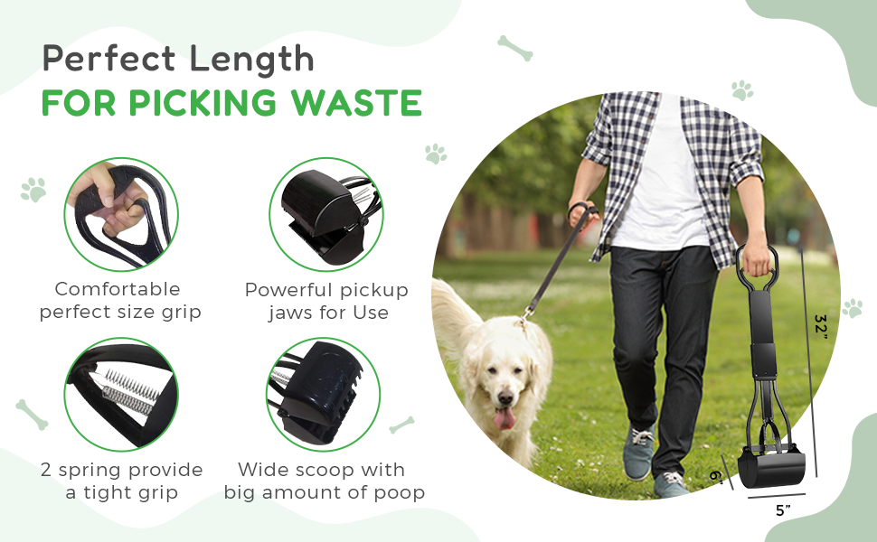 Lightweight and easy to use to pick up from all surfaces with comfortable grip handle