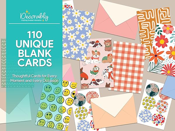 blank cards with envelopes bulk