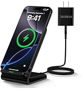 Samsung S25 Wireless Charger Stand Wireless Phone Charger for Android Samsung Galaxy S25 Ultra S2...