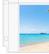 MaxGear 100 Pack 5x7 Photo Sleeves for 3 Ring Binder (400 Pictures) | Heavy-Duty Archival Page Pr...