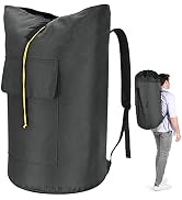Laundry Backpack Bag, 115L Extra Large Laundry Bag with straps, Heavy Duty Laundry Bag Backpack, ...