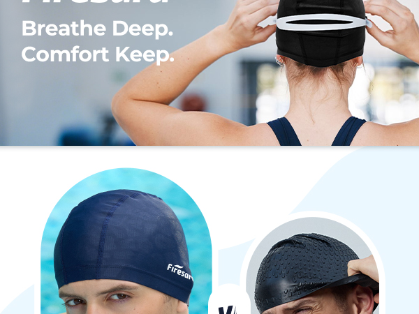 swim cap woman