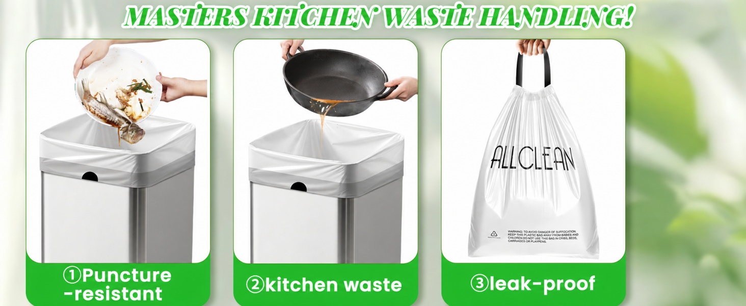 Trash Bags 15 Gallon