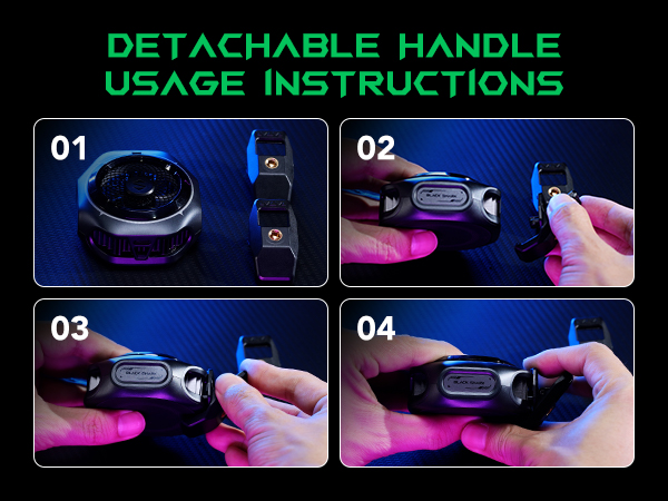 Black Shark Magnetic Cell Phone Cooler 4PRO