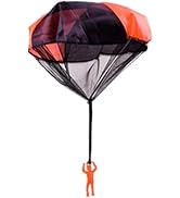 GANPUB Parachute Tangle-Free Throwing Parachute Outdoor Flying,No Assembly Required Stocking Stuf...