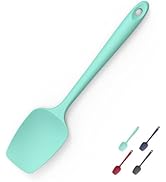 Heat Resistant Silicone Spoon Spatula, Doosu 600°F High Temp Flexible Cooking Spoons Kitchen Rubb...