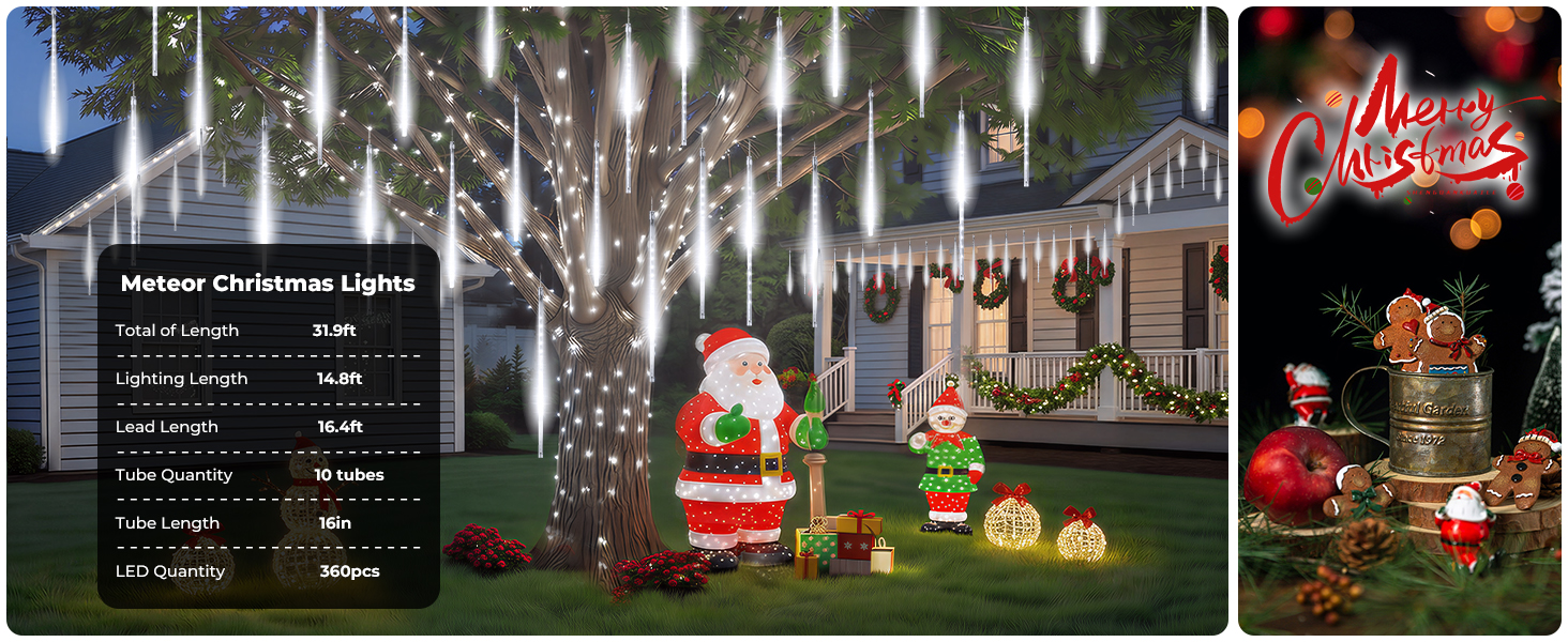 Meteor Shower Lights Outdoor