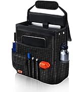 Car Organizer for Front Seat, Passenger Seat, Backseat- Hanging Car Seat Storage Organizer for Of...