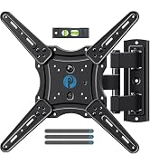 Pipishell Full Motion TV Wall Mount for 26–65 inch TVs up to 80 lbs | Max VESA 400x400mm, TV Moun...