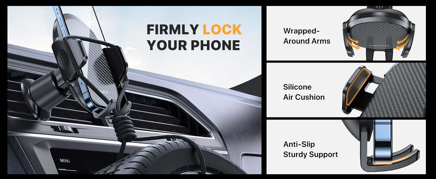 FIRMLY LOCK YOUR PHONE