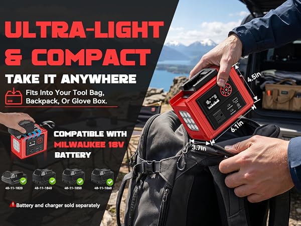 milwaukee inverter