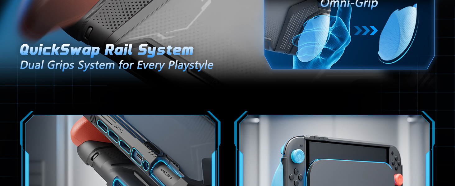 playvital for Switch 2 Beyond-Grip Dockable Case