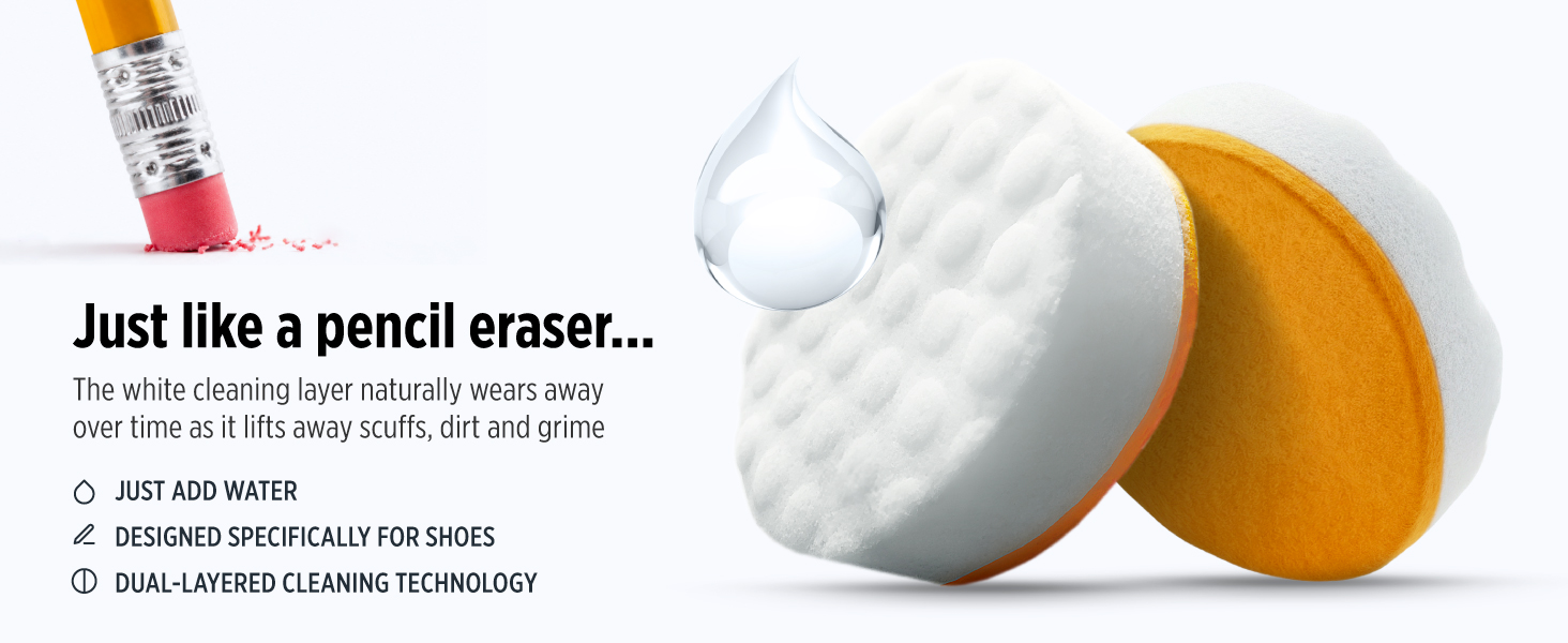 Meant to wear down over use, just like an eraser