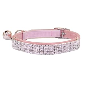 rhinestone cat collar bling diamond
