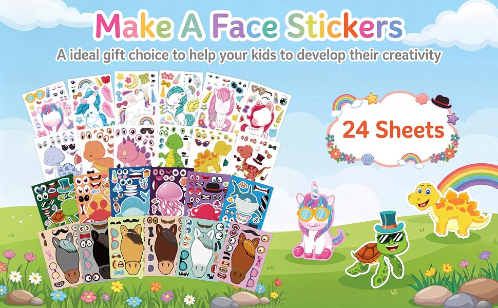 Make a Face Stickers