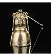 AimtoHome Aviator Mouse Candle Snuffer - Vintage Gunmetal Pilot Rodent with Helmet, Extinguisher ...