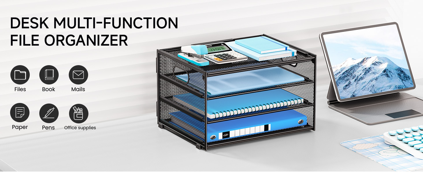 paper organizer for desk