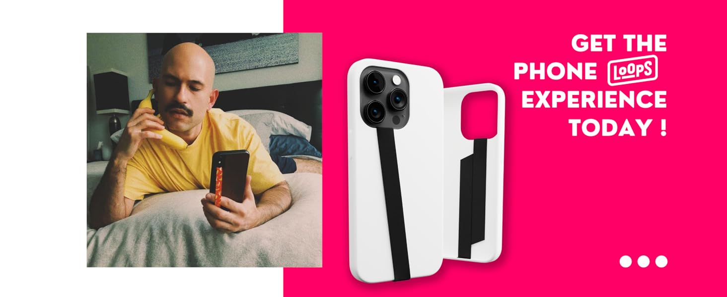 Phone Grip, Phone Strap, Phone Holder for Hand Small, Light and Discreet Cell Phone Holder for Hand