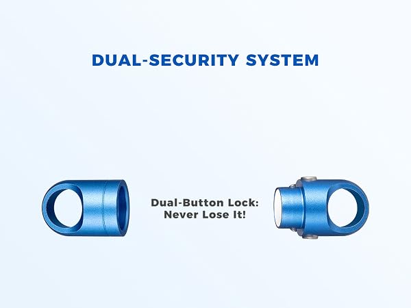 MAGNETIC KEY RING DUAL-SECURITY SYSTEM