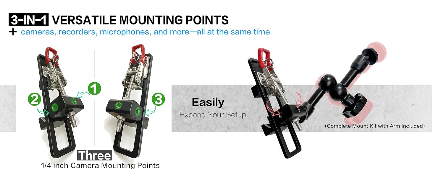 Mounting Kit for Baseball/Softball Games