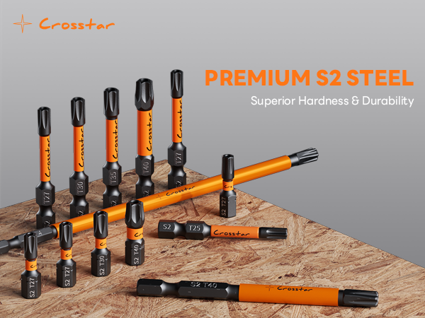 magnetic impact torx bit set
