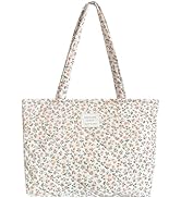 Sunwel Fashion Top Zipper Floral Quilted Bag Small Tote Bag for Women