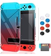 Case Compatible with Nintendo Switch, Fit The Dock Station, Protective Accessories Cover Compatib...