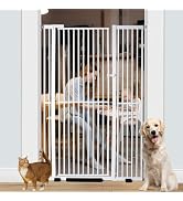Rgqphantom 71 inch Extra Tall Pet Gate Baby Gate,29.13"-45.62" Extra Wide Pressure Mounted Walk T...