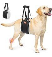 LOOBANI Dog Lift Harness for Back Legs, Portable Dog Sling for Large Dogs Hind Leg Support, Comfo...