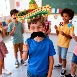 mexican fiesta photo props