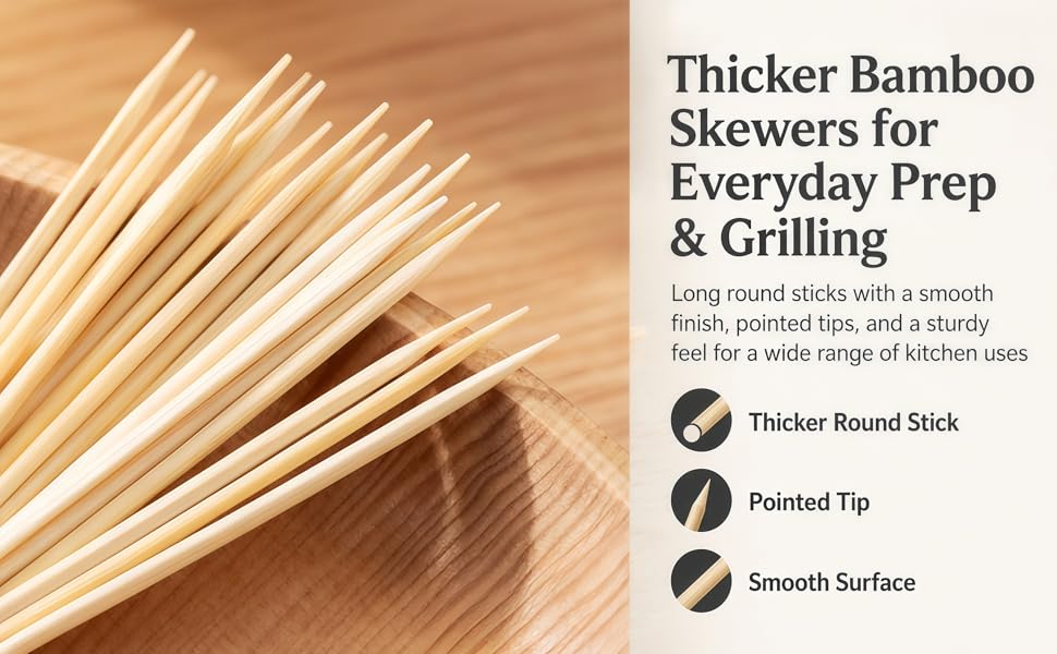 bamboo skewers
