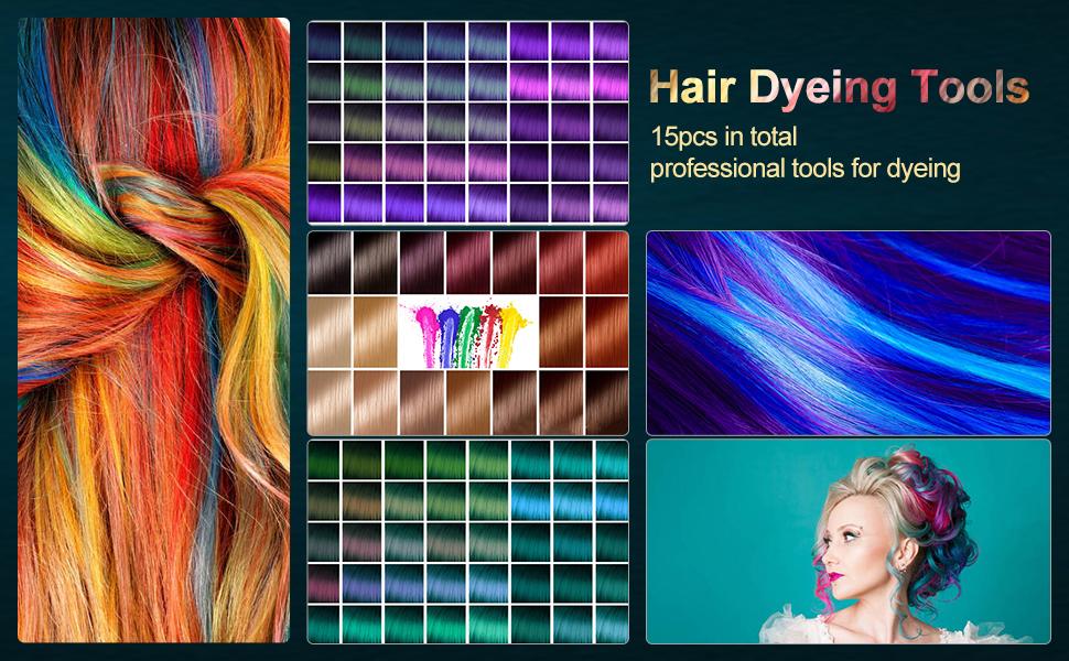 hair dyeing coloring kit