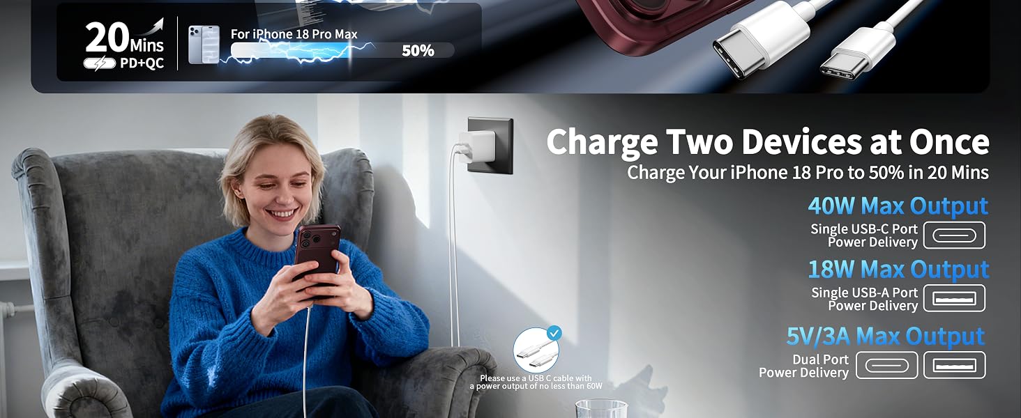 Phone 17 fast charger