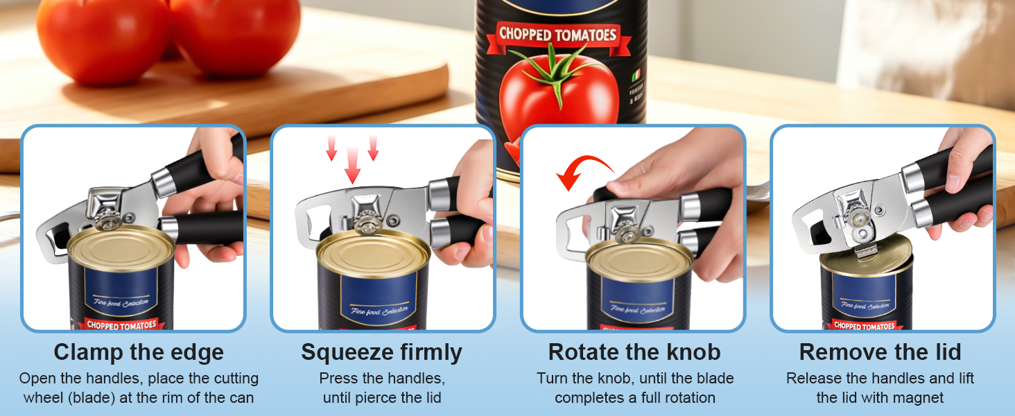 manual rotary can opener