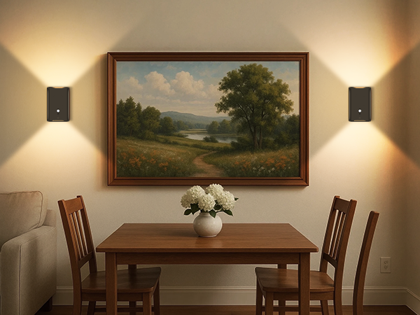 Picture lights for wall