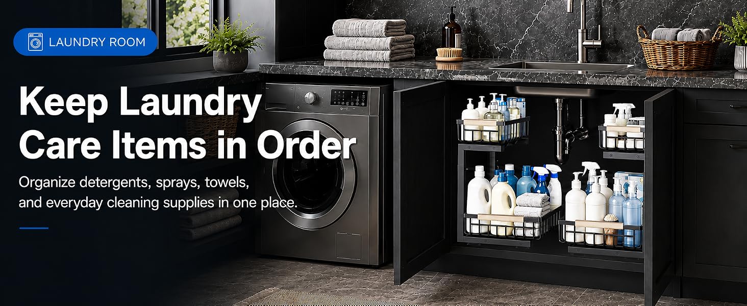 laundry room organizers and storage