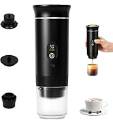 SuperRC Portable Coffee Maker, 3-in-1 Espresso Machine for Travel 20 bar Mini Coffee Maker Compat...