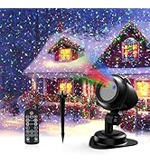 Christmas Laser Lights Projector Outdoor, AIRIVO RGB 3 Colors 11 Lighting Effects Projection Lase...