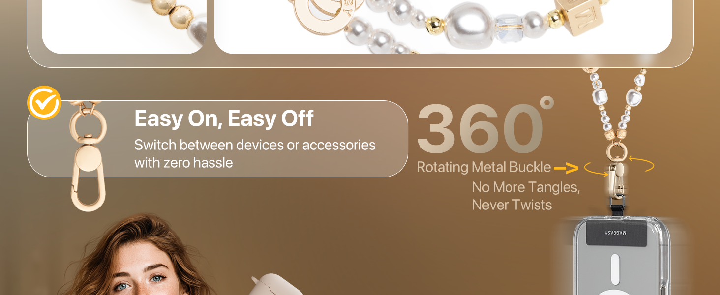 No More Tangles, Never Twists, Easy On, Easy Off