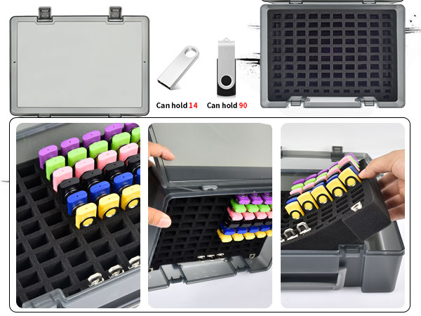 USB THUMB DRIVE HOLDER