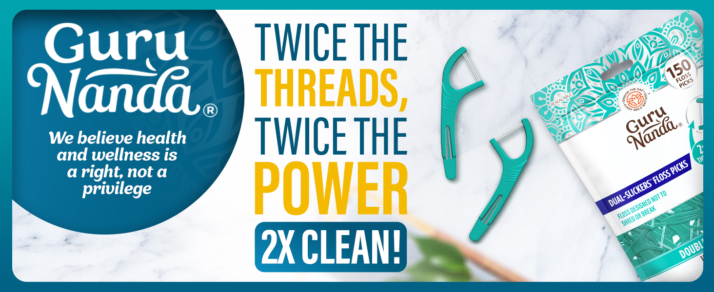 Dual Slickers Floss Picks