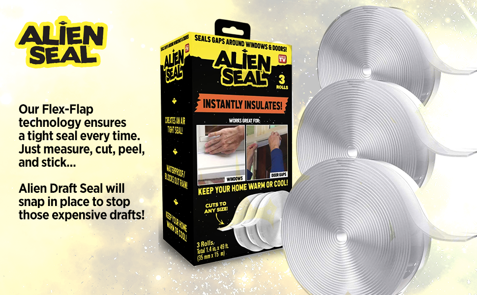 alien seal draft stopper as seen on tv