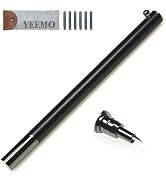 YEEMO Retractable Fountain Pen – 0.38 mm Extra Fine Nib Fountain Pen, Smooth Fancy Pens with Conv...