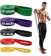 NOEAIKE Resistance Bands,Long Exercise Bands for Men & Women Home Gym - Premium Training Bands Pe...