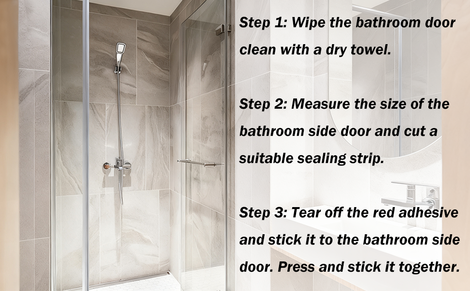 10 Feet Shower Door Side Seal Strip