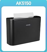 AIKE Paper Towel Dispenser Countertop,200 Sheets Capacity,Fit Multifold Paper Towel,for Home and ...